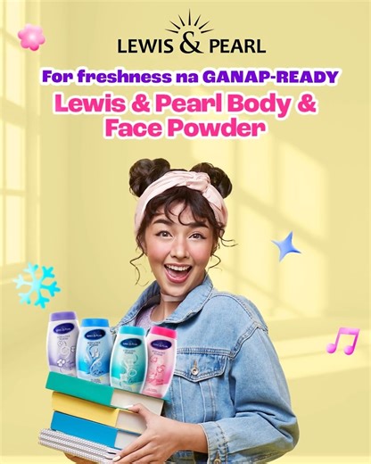 Bago umalis ng bahay, dapat dala mo ang confidence boosters mo — non-negotiable ang mga ‘to! For freshness na ganap-ready, Lewis & Pearl Body & Face Powder. Para laging fresh, ready, and confident sa kahit anong ganap. Check out na at https://www.tiktok.com/@greencrossincorporated TikTok Shop #LewisAndPearl #LewisAndPearlScentShop #BeGanapReady #BangongGanapReady #FreshnessNaGanapReady | Lewis & Pearl ScentShop