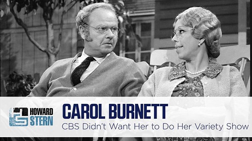 CBS wanted Carol Burnett to do a sitcom called “Here’s Agnes” but she had a different idea: her own variety show. Stream her full 2015 Stern Show interview today on #Howard100 👉 siriusxm.us/HowardSternSXM | The Howard Stern Show