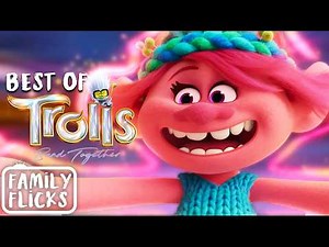 The BEST Songs from Trolls Band Together! | Family Flicks