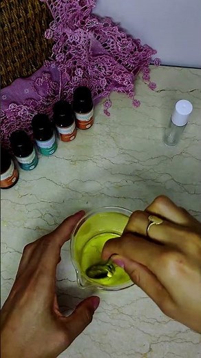 Making your own natural nail strengthening and cuticle care oil serum is so easy!