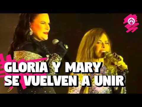 Shocking reconciliation! Gloria Trevi invites Mary Boquitas to the stage