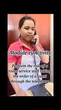 Room Service Order Taking