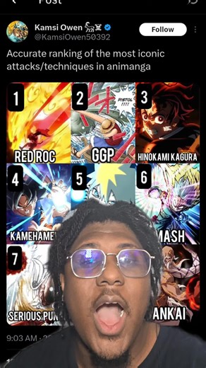 most iconic attacks in animanga history #onepiece #dbz #dragonball #anitok #anime