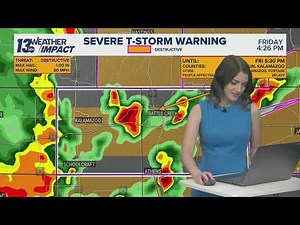 LIVE LOOPING RADAR | Tracking storms across West Michigan Friday