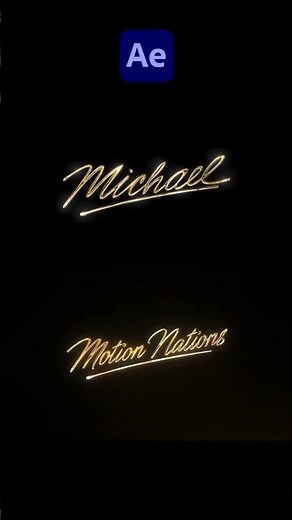 Michael Movie Title Animation in After Effects #michael #motiongraphics #michaeljackson