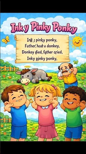 Inky Pinky Ponky | Nursery Rhyme for Kids