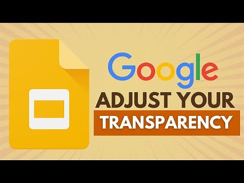 How to Adjust, Edit, and Utilize Transparency in Google Slides: Image Opacity