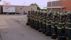 In the 20 years following September 11, 2001, more than 60 children of firefighters who died on 9/11 and in the aftermath have been through the FDNY training academy. https://cbsn.ws/2XeOXug | 60 Minutes