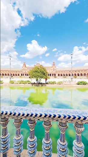 Plaza De Espana, Seville, Spain 🇪🇸 #travel #tourist #vlog #historical