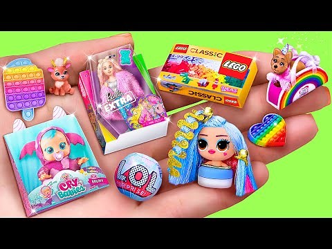 30 trucos y manualidades para muñecas en miniatura