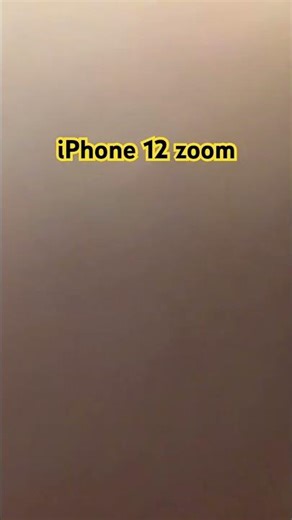 iPhone 12 zoom