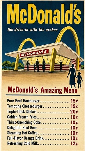 When McDonald’s Was THIS Cheap... 1955 Menu Breakdown