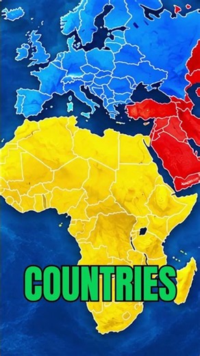 🌍 Can You Guess 6 Countries by Their Shapes #geography #maps #quiz