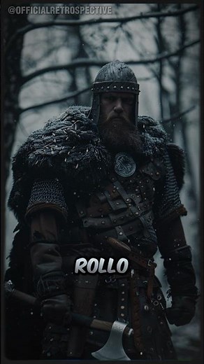 The Amazing Story of Rollo of Normandy! #history #vikings #facts #warrior