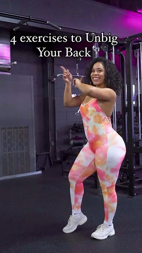 🔥Save&Try🔥⁣⁣⁣⁣⁣⁣Comment ‘Unbig’ to access the workout plan 🏋🏾‍♀️⁣⁣⁣⁣#BeBodyGoals #UnbigYourBack #BackExercises #Upperbody #HomeWorkout #OnlineCoaching #AtlantaTrainer | Bria Loren