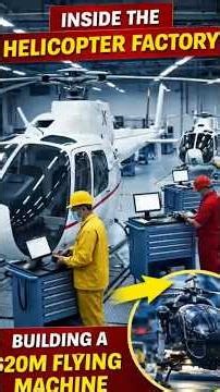 Inside a Helicopter Factory 🚁 | How Flying Machines Are Built