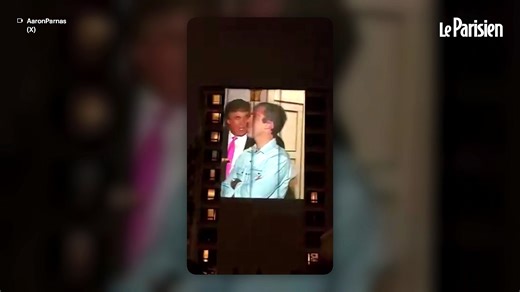 Une vidéo accablante sur les liens Trump-Epstein projetée sur un immeuble de Washington