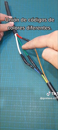 Unión de Códigos de Colores en Electricidad