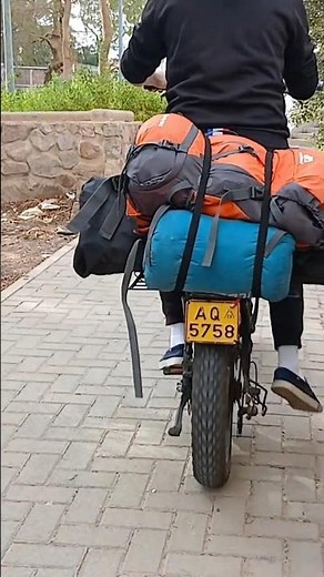 Full Camping Gear on My Bike #bikepackingsetup