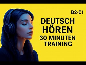 B2 C1 German Podcast | With 4 current topics for listening, understanding & learning German with ...