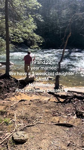 Went on a hike the other day with Lucy :) #19andmarried #teenmom #fyp #christian #postpartum