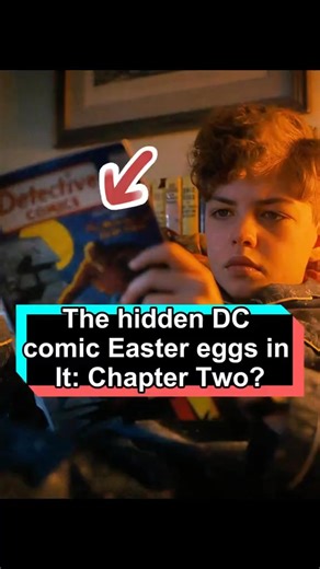 Did you notice the hidden DC comic Easter eggs in It Chapter Two?#ItChapterTwo #It WelcometoDerry #determination | Celeb Scoop54 | Facebook