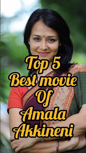 top 5 movie of Amala Akkineni #tollywood #top5 #amalaakkineni #movies