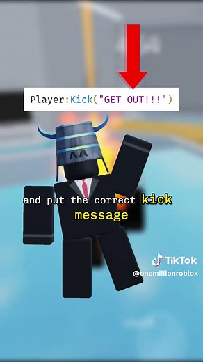 Kick Players in Roblox Studio: A Tutorial