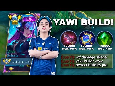 THANK YOU YAWI FOR THIS PERFECT BUILD FOR SELENA (BEST BUILD 2025🔥) | SELENA GAMEPLAY + MAPHACK