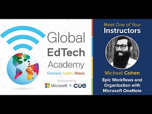 Epic Workflows and Organization with Microsoft OneNote with Michael Cohen