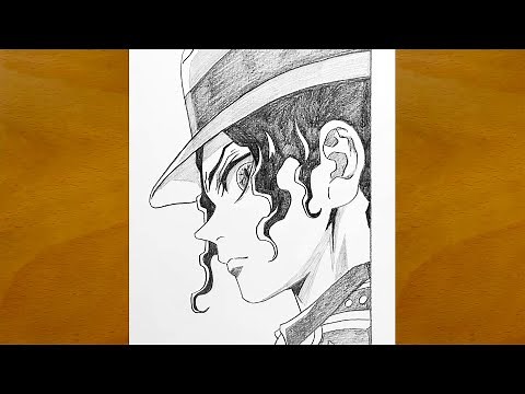 How to Draw Muzan from Demon Slayer || Easy Anime Drawing for Beginners || Anime Sketch