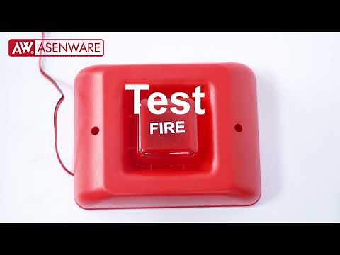 Fire Alarm Strobe Sounder Test
