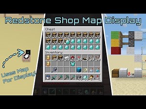 Minecraft Stock Display Tutorial | Real-Time Chest Map Display