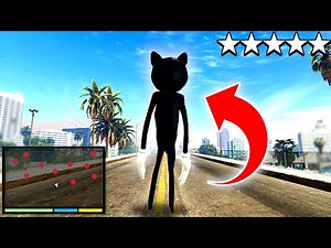 Playing As CARTOON CAT in GTA 5! (We Swapped Bodies for 24 HOURS?!) - GTA 5 Mods Funny Gameplay