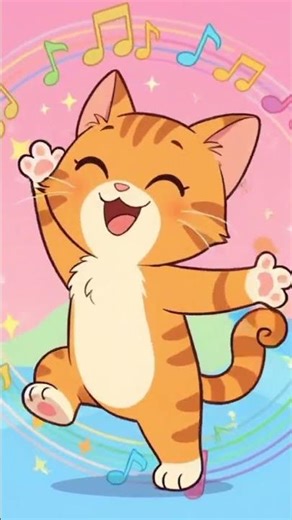 Crazy Dancing Cat 😹💃 | Cute 2D Animation Short