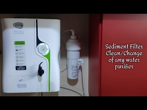 Pureit | Water Purifier | Marvella | Sediment Filter Change