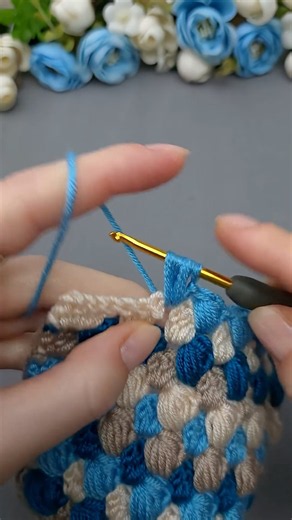 How beautiful crochet puff sweater pattern tutorial for beginners ￼ #örgü #knitting #pattern #howto