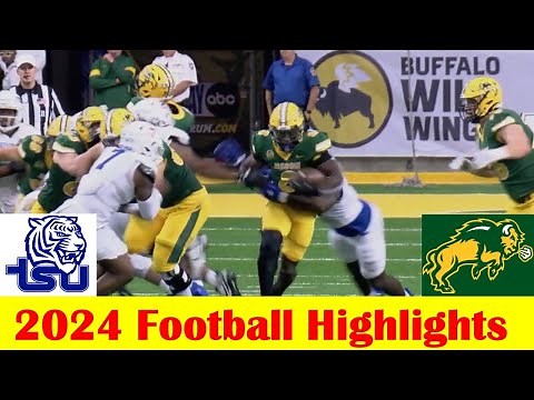 Tennessee State vs North Dakota State Football Game Highlights 9 7 2024