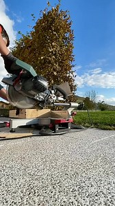 5.2K views · 77 reactions | Our KGS 254 M mitre saw in action  Thanks a lot for the share @olliwood_work ✅✅✅ More about the KGS 254 M at https://fal.cn/3jxax  #metabo #professionalpowertoolsolutions #tools #powertools #mitresaw #mitersaw #crosscutsaw #saw #KGS254M #wood #woodworking #woodworkingtools | Metabo | Facebook