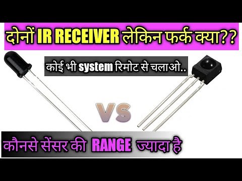 Difference between photodiode and ir receiver.