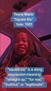 Square Biz by Teena Marie. #oldschoolsongs #squarebiz #teenamarie #happyvibes #oldschoolmusic