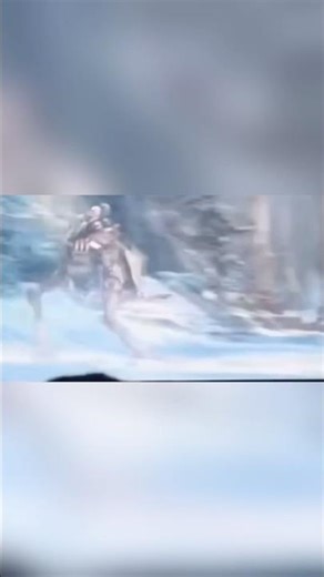 Mando & Grogu Riding a AT-RT Down a Mountain in The Mandalorian & Grogu Movie