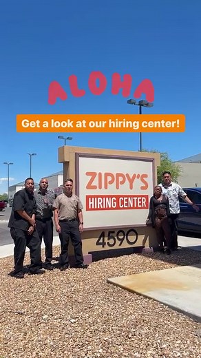 Come with us to theck out the Zippy’s Hiring Center! We’re hosting an in-person hiring event, tomorrow (8/15) at the Zippy’s Hiring Center (located at 4590 Hualapai Way), from 9:00 am-6:00 pm PST! To see all available positions and for more information visit zippys.com/careers. We hope to see you there! 🤙 | Zippy's