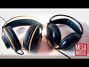 AKG K44 and K92 Headphones - Demo