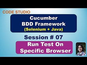 Cucumber BDD Framework Development (selenium + Java) in Hindi #07 | With Practical Demo