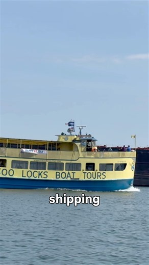 Go through the Soo Locks on a tour boat