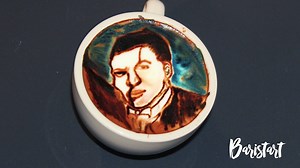 The #PhantomOfTheOpera is there...inside your mug. Don't miss this daring new inspired latte art from Baristart - Michael Breach. | The Phantom of the Opera