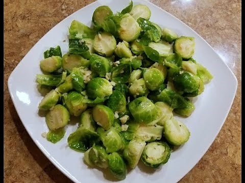 EASY Sauteed Brussel Sprouts with Butter recipe - 99 CENTS ONLY STORE