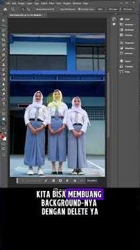 Tutorial Photoshop: Cara Mengganti Background Foto Rapi & Halus untuk Pemula #photoshoptutorial
