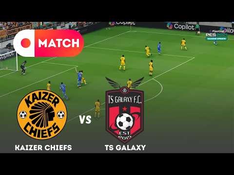 KAIZER CHIEFS vs TS GALAXY | Premiership 2026 Match Simulation | eFootball PES 21 Gameplay